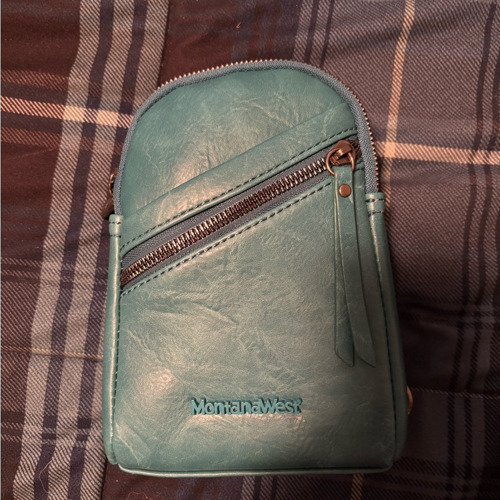 Montana West Turquoise Crossbody Bag